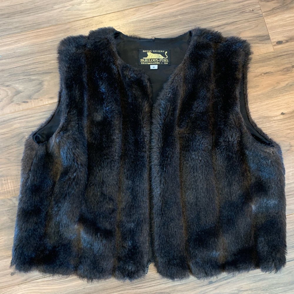 Vintage Faux Fur Vest